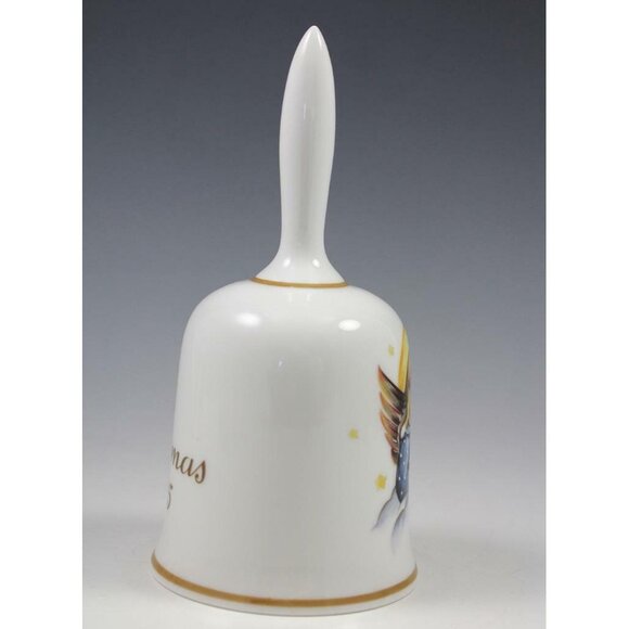 Heavenly Light 1985 Christmas Bell Berta Hummel Schmid  West Germany 14th Ed - Picture 3 of 6